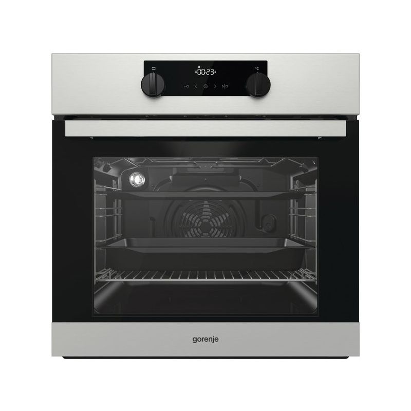 Gorenje Built In Ceramic Hob 60 Cm And Electric Oven 60cm EC641BSC