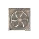 Toshiba Bathroom Ventilating Fan Size 25cm with Brown & Off White Colors: VRH25S1