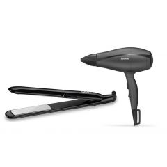 Babyliss Hair Straighteners Smooth Glide 230 °C and Hair Dryer 2000 W ST240E