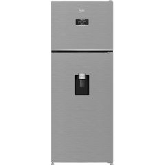 BEKO Refrigerator 477 liters NoFrost Inverter with Water Dispenser B3RDNE500LDXB