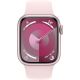Apple Watch Series 9 GPS 45mm Pink Aluminium Case with Light Pink Sport Band M/L MR9H3QA/A