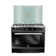 Unionaire Cooker 5 Gas Burners 90*60 cm Cast Iron With Fan Stainless C69SS-GC-511-ICSF-TP-2W-AL
