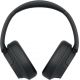 SONY Noise Cancelling Wireless Headphones Bluetooth Over The Ear Headset With Mic For Phone,Call Black WH-CH720N/B