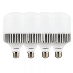 TORNADO Daylight Bulb LED Lamp 40 Watt Set 4 Pieces White Light BR-D40H