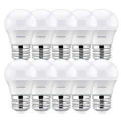 TORNADO Warm Light Bulb LED Lamp 5 Watt Yellow Light Set 10 Pieces NBW-W05L