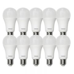 TORNADO Daylight Bulb LED Lamp 15 Watt Set 10 Pieces White Light BW-D15L