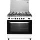 Fresh Italiano Gas cooker 5 Burners 80x55 cm with Fan Stainless 500017302