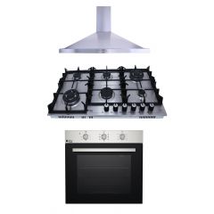Purity Hood 90 cm and Gas Hob 90 cm and Gas Oven 60 cm OPT601GG