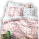 Family Bed Flat Bed Sheet Cotton Touch 4 Pieces Multi Color CT_165