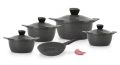 Master Cookware Set Granit 11 Pieces 6222042105701