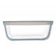 Pyrex Cook & Freeze Glass Square Dish with Plastic Lid 15x15cm 050522218