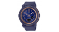 كاسيو جي شوك ساعة للنساء بيبي - جي انالوج رقمية بسوار راتنج لون ازرق BGA-290PA-4ADR