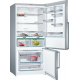 BOSCH Free-Standing Fridge-Freezer with freezer at Bottom NoFrost 631 L and Meat Grinder 1800 Watt KGN86CI3E8