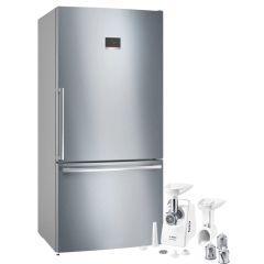 BOSCH Refrigerator 631 liter Combi Digital and Meat Grinder 1500 Watt KGB86CIE0N
