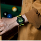 كاسيو جي شوك ساعة للرجال انالوج رقمية بسوار راتنج لون اخضر