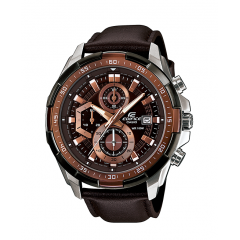 Casio G-shock Men Dial Leather Band Watch EFR-539L-5AVUDF