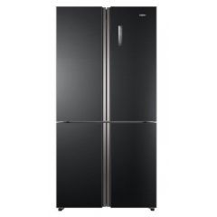 Haier Refrigerator 4 Doors 502 Liter Inverter Glass Black HRF-550 TDBG