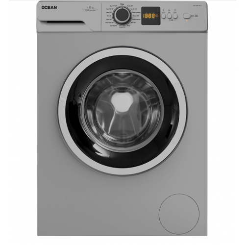 Ocean Washing Machine Fully Automatic 8 Kg 1000 Rpm Digital Silver WFO-1081-WL-S