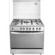 White Point Free Standing Gas Cooker 5 Burners 60*80 cm Stainless WPGC8060XNE