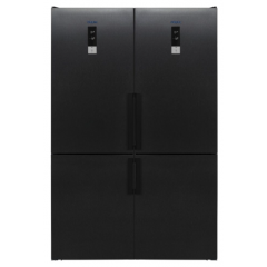 Ocean Combi Twins Refrigerator and Freezer 341 Liters Freezer 6 Drawers CNFR410TDXBA