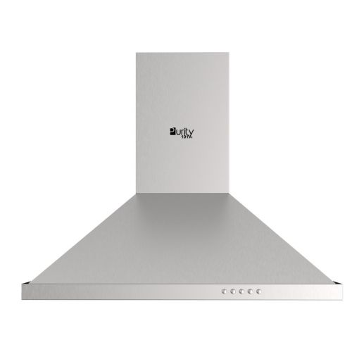 Purity Chimney Hood 90 cm 1000 m3/h Silver PANSY PLUS 90