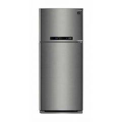Sharp Refrigerator 396 Litre 2 door Digital With Plasma Cluster Dark Stainless SJ-PV48G-DST