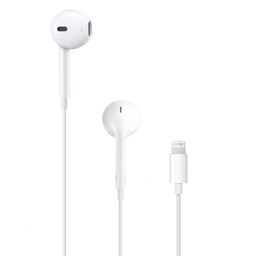 APPLE Stereo Earphone MIC Lightning Plug White MMTN2ZM-A