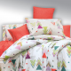 Family Bed Comforter Set Cotton Satin 2 Pieces Multi Color F-40013278