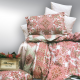 Family Bed Comforter Set Cotton Satin 2 Pieces Multi Color F-40013243