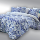 Family Bed Comforter Set Cotton Satin 3 Pieces Multi Color F-61220057