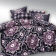 Family Bed Comforter Set Cotton Satin 3 Pieces Multi Color F-40036393