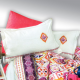 Family Bed Comforter Set Cotton Satin 3 Pieces Multi Color F-40036401
