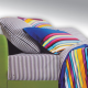 Family Bed Bed Sheet Set Cotton Touch 4 Pieces Multi Color F-40036490