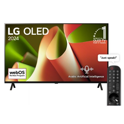 LG 65 Inch LG OLED B4 4K Smart TV AI Magic remote Dolby Vision webOS24 OLED65B46LA