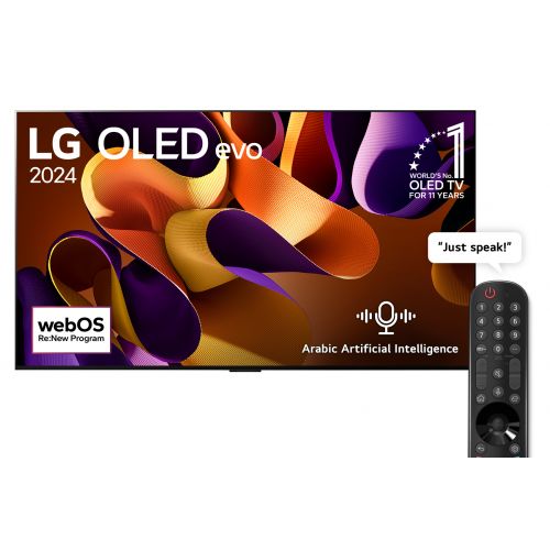 LG 77 Inch OLED evo G4 4K Smart TV AI Magic Remote Dolby Vision webOS24 OLED77G46LA