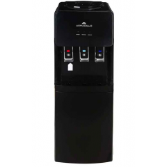 ARMADILLO Water Dispenser 3 Taps With Fridge Black 6224002318077