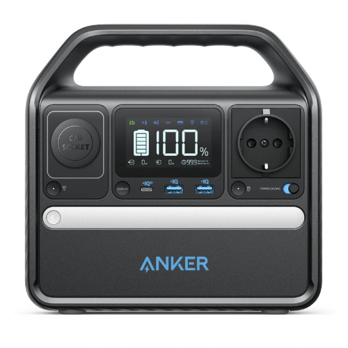 Anker PowerHouse Rechargeable Power Station 5 Ports Black A1720311