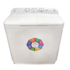 Passap Half Automatic Top Loading Washing Machine 10 Kg White WMH10AW