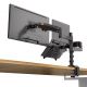 North Bayou Moving Wall Mount Brackets for Size 32:22 Inch Screen and Inch Laptop 10:17 Rotation 360 H180-FP