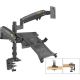 North Bayou Moving Wall Mount Brackets for Size 32:22 Inch Screen and Inch Laptop 10:17 Rotation 360 H180-FP