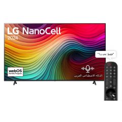LG 50 Inch LG NanoCell NANO80T 4K Smart TV AI Magic remote HDR10 webOS24 50NANO80T6A