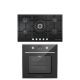 Ecomatic Built-In Crystal Hob 90 cm Gas Oven With Gas Grill 60 cm S927QC