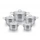 Zinox Set Of 10 Pcs Mix Pot 18-20-22-24-28 Royal Z-6222016801929