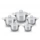 Zinox Set Of 10 Pcs Mix Pot 16-20-24-28-32 Classic Z-6222016801103