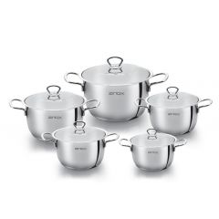 Zinox Set Of 10 Pcs Mix Pot 16-20-24-28-32 Classic Z-6222016801103