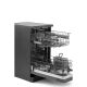 White Point Dishwasher 10 Set Black WPD105DB