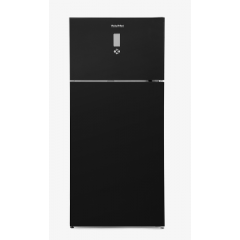 White Point Refrigerator Nofrost 525 Liters Inverter Touch Screen Black Glass Door WPR543DGVB