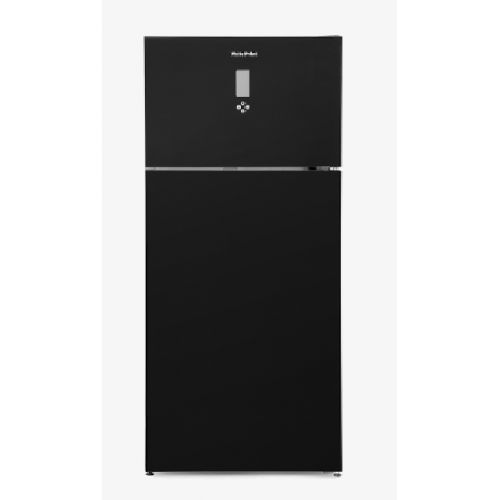 White Point Refrigerator Nofrost 525 Liters Inverter Touch Screen Black Glass Door WPR543DGVB