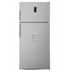 White Point Refrigerator NoFrost 582 Liter Inverter Digital with Water Dispenser Stainless WPR643DWDVX