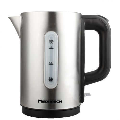 Media Tech Kettle 1.7 Liters 2200 Watt Stainless MT-KS400